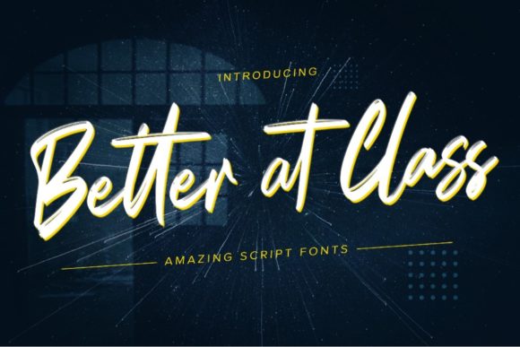Better at Class: The Perfect Handwritten Font for Crafters