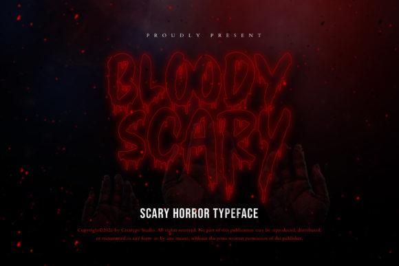 Bloody Scary: A Horror Typeface for Editorial Impact