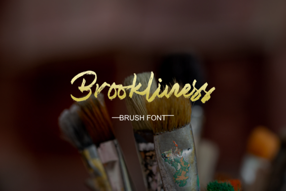 Brookliness: A Relaxed Script Typeface for Editorial Design