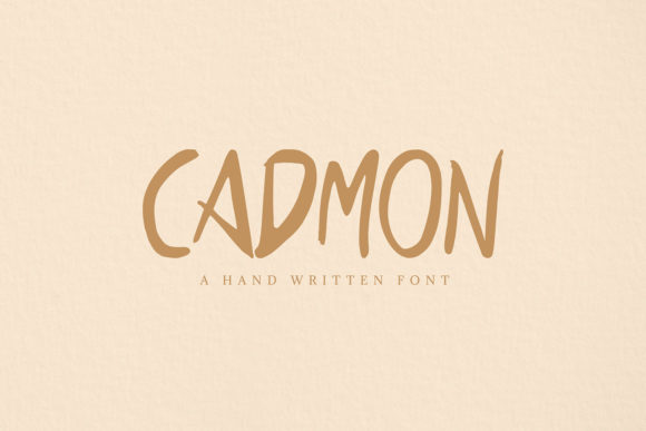 Cadmon: The Handwritten Typeface That Elevates Your Shop