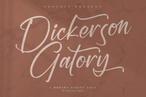 Dickerson Gatory Font for Modern Web Design