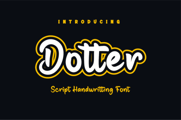 Dotter Font: A Stylish Script Typeface for Modern Web Design