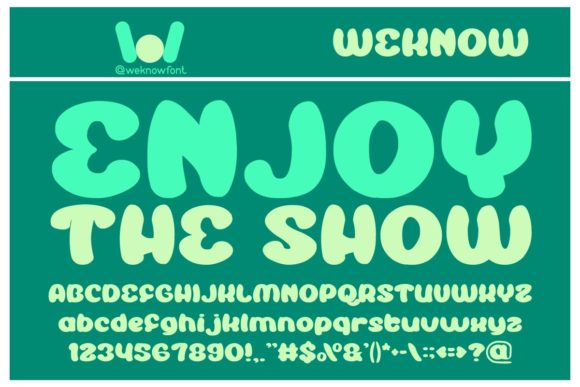 Enjoy the Show: A Bold Display Font for Marketers