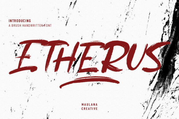 Etherus Font Review: A Casual Display Typeface for Campaigns