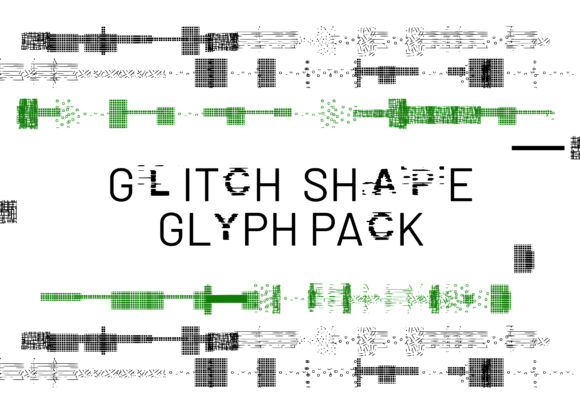 Glitch Shape: A Creative Font for Bold Brand Identity