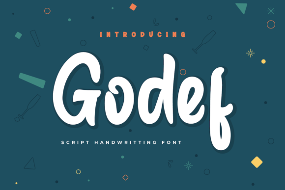 Godef: The Script Typeface That Stops the Scroll
