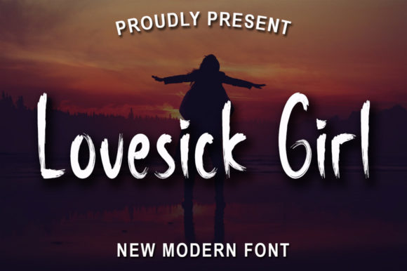 Lovesick Girl: A Brushed Script Font for Authentic Branding