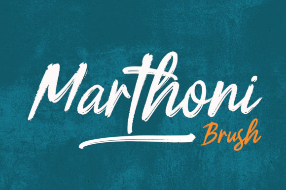Marthoni: The Handwritten Font That Elevates Your Brand