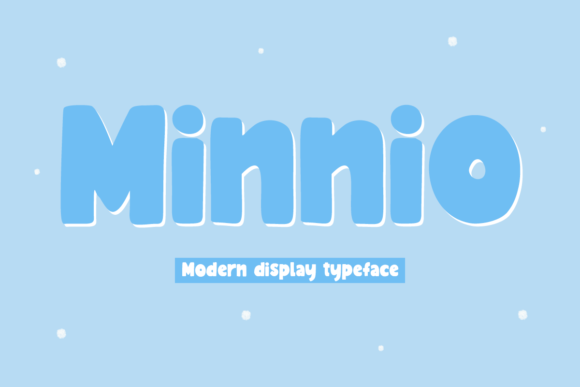 Minnio Kids: A Playful Display Font for Editorial Design