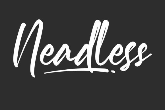 Neadless Font: Elevate Your Brand with Elegant Script