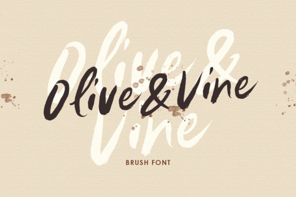 Olive Vine: A Handwritten Font for Modern Web Design