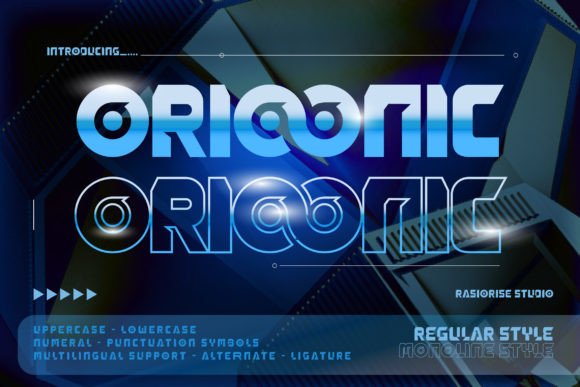 Orioonic: The Y2K Typeface for Scroll-Stopping Marketing