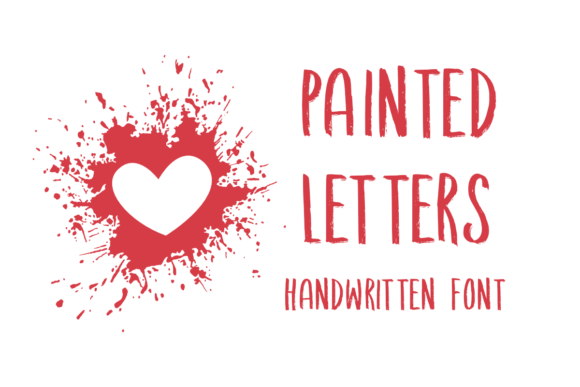 Painted Letters: A Brushed Typeface for Authentic Branding