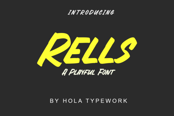Rells: A Handwritten Font for Modern Web Design