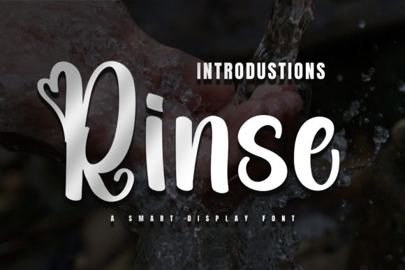 Rinse Font Review: A Delicate Script for Modern Branding