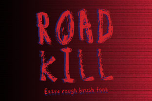 Road Kill: The Script Handwritten Font for Bold Campaigns