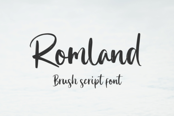 Romland Font: The Perfect Handwritten Typeface for Crafters