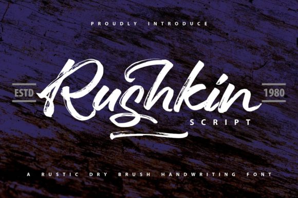 Rushkin: A Handwritten Font for Modern Web Design