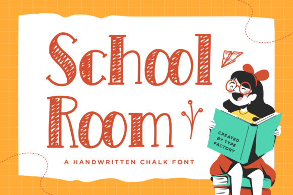 School Room: A Playful Serif Font for Your Brand