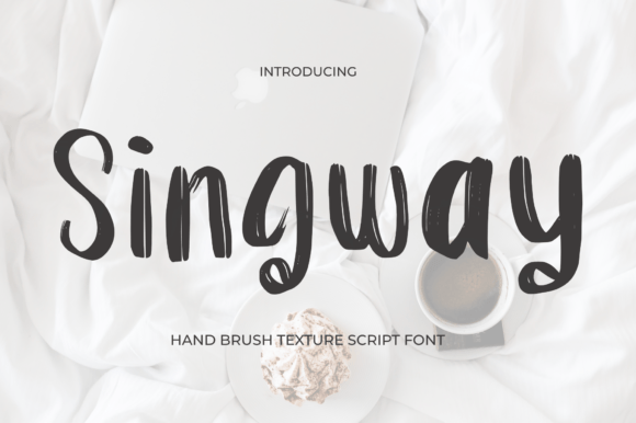 Singway: A Versatile Script Font for Modern Editorial Design