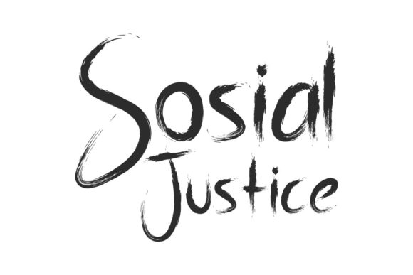 Sosial Justice: A Spooky Display Font for Makers
