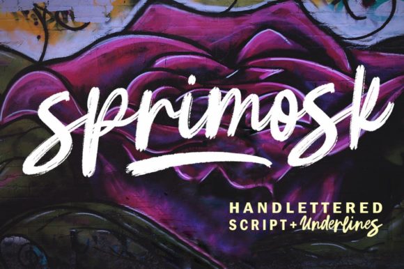 Sprimosk Font Review: A Bold Script for Modern Branding