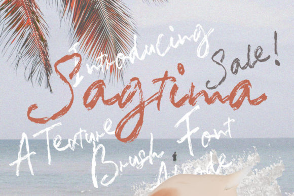 Transform Your Brand with Sagtima Brush Typeface