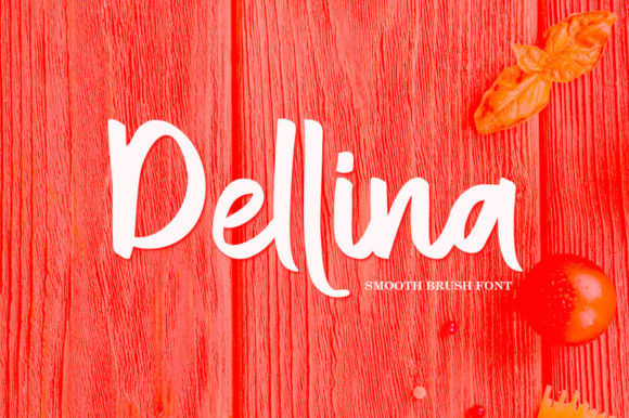 Upgrade Your Brand with Dellina: A Trendy Script Font