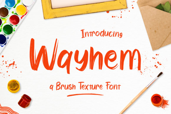 Wayhem Font Review: Bold Script for Campaigns