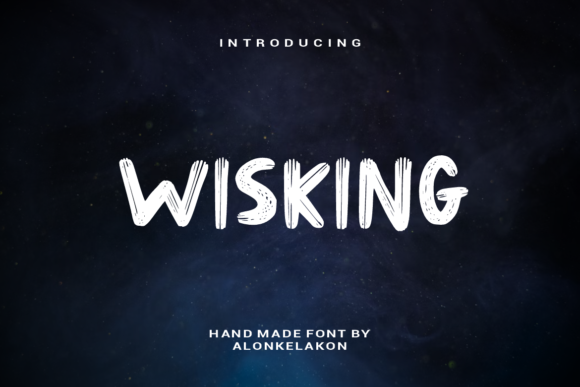 Wisking: A Brushed Script Typeface for Modern Editorial Design