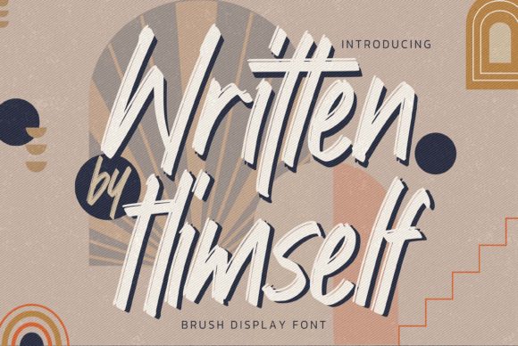 Written by Himself: A Bold Display Font for Makers